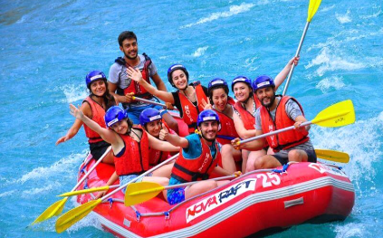 SİDE'DEN RAFTİNG TURU